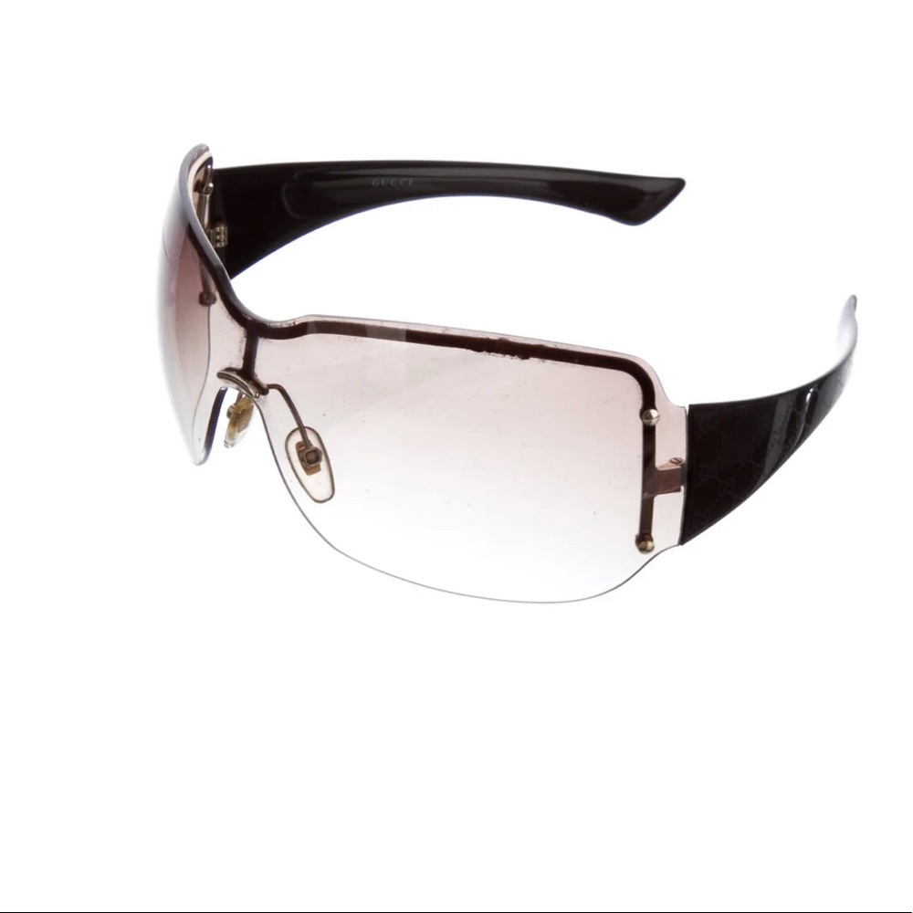 Gucci Shield Gradient Sunglasses